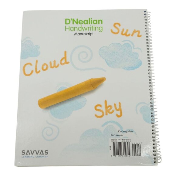 D'Nealian Handwriting Grade K Teacher's Edition Student Manuscripts Pencils NEW - Picture 3 of 16